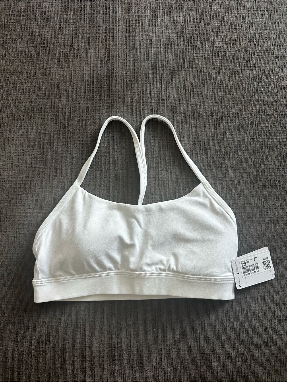 lululemon flow y nulu White Sports Bra